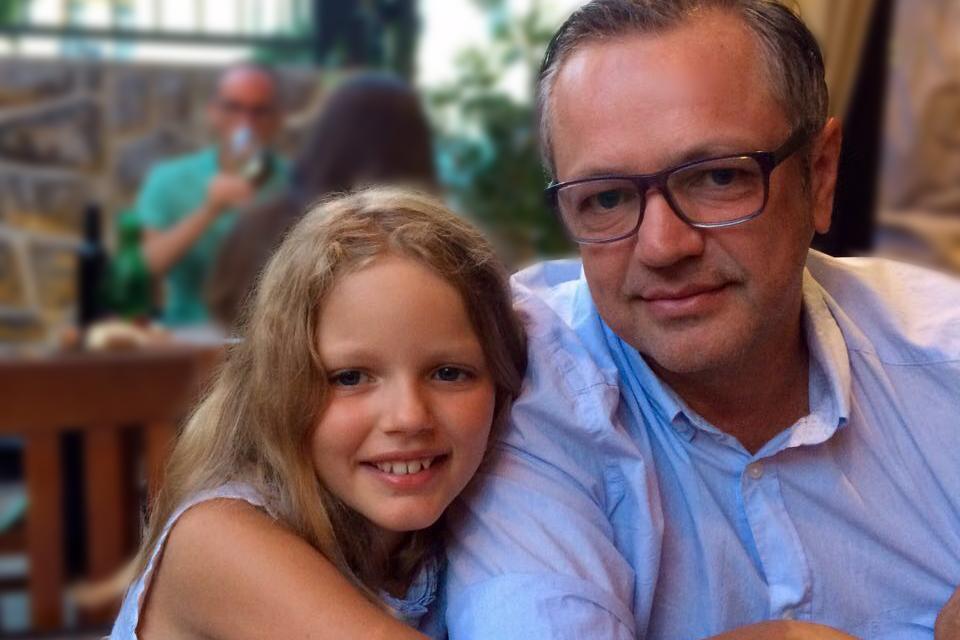 Drazen Postek mit Tochter